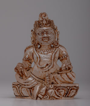 Dzambhala Crystal Statue