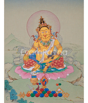 mini-yellow-dzambhala-tibetan-buddhist-prosperity-art