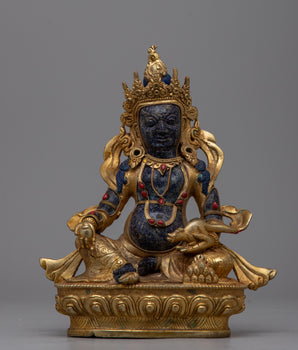 Dzambhala Lapis Lazuli Statue