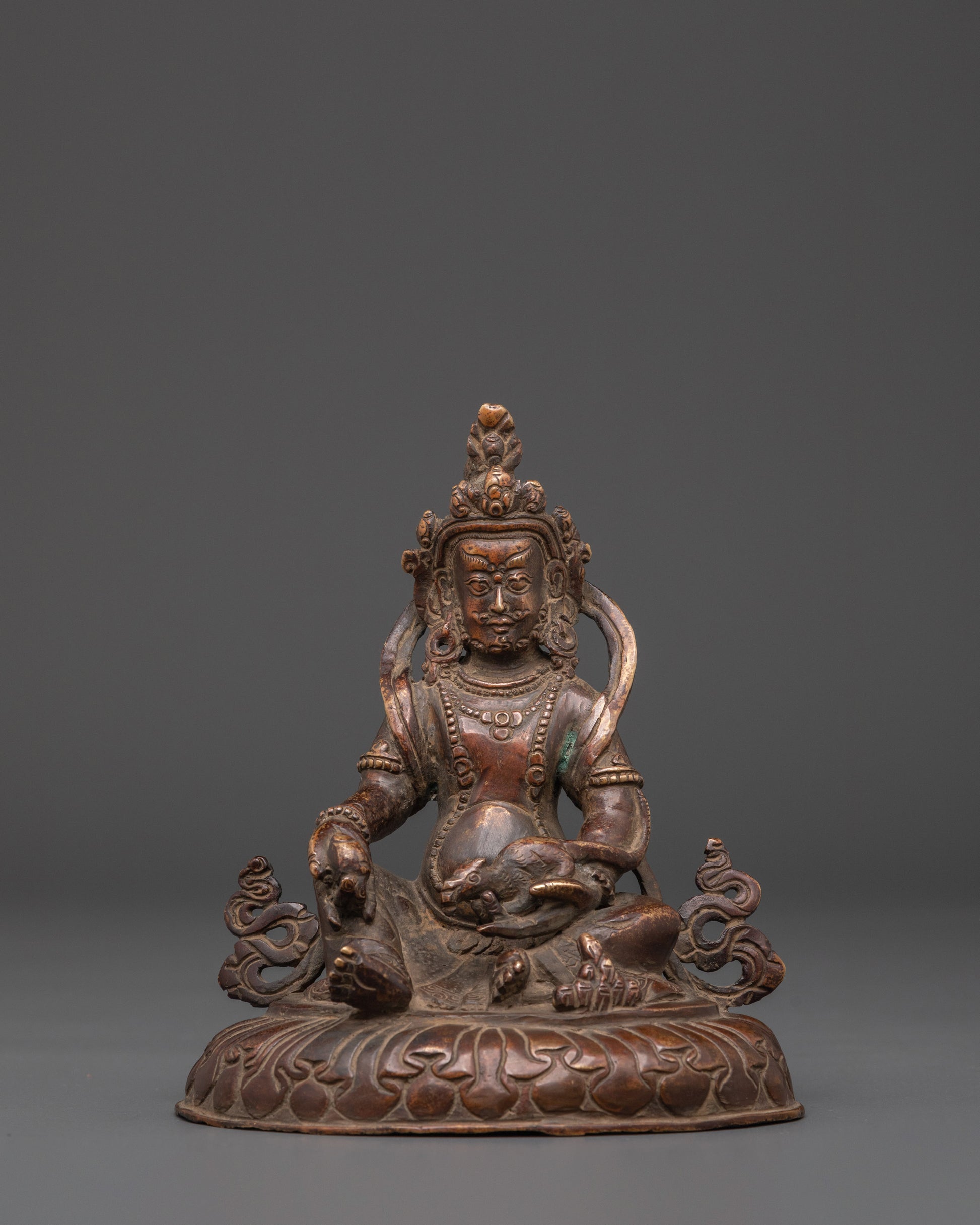 Handcrafted Dzambhala Sculpture