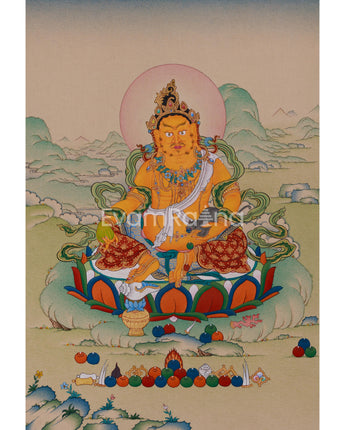 Powerful Wealth Deity, Jambhala 