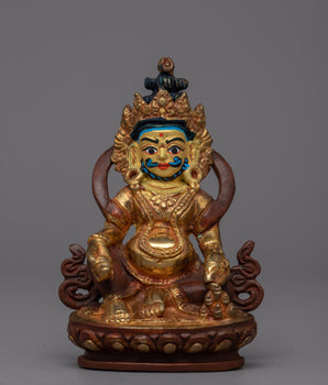 Guru Dzambhala Mantra Prayer Statue