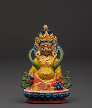 Copper Made Wealth Deity Dzambala