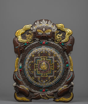 Tibetan Buddhist Deity Dzambhala Wall Hanging