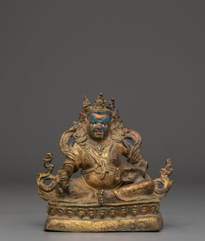 Buddhist Wealth Deity Sculpture