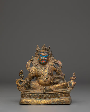 Buddhist Wealth Deity Sculpture