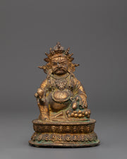 Copper Statue of Dzambhala | Statue for Prosperity and Blessings