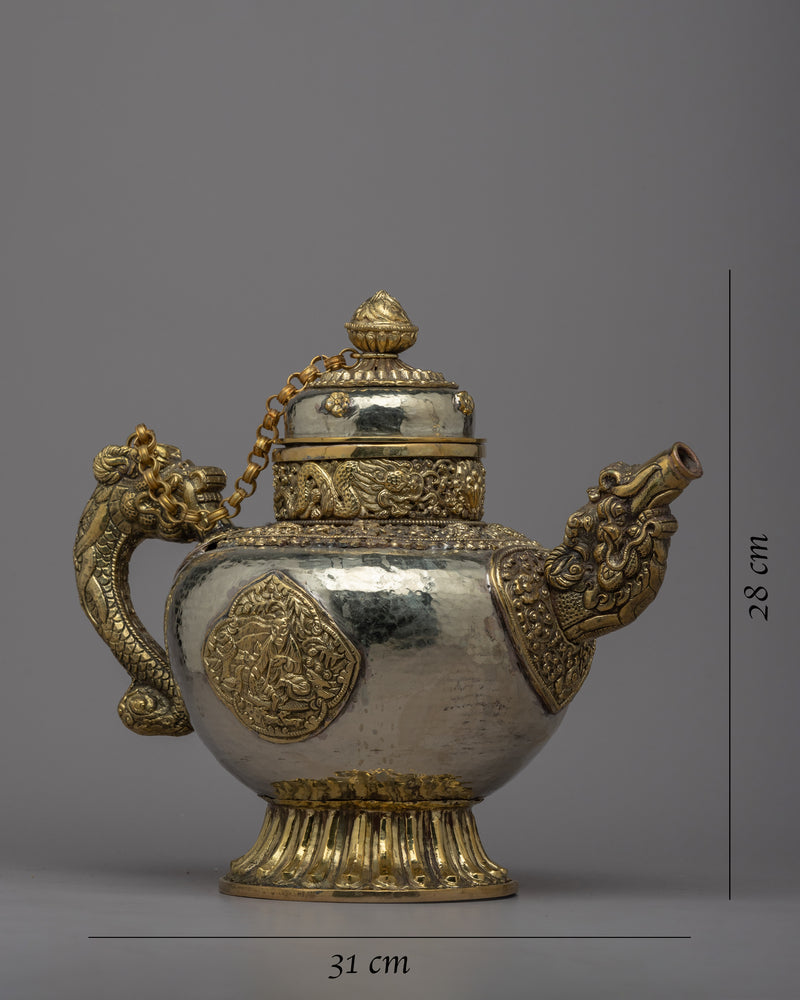 Tibetan Tea Pot Set | Elevate Your Home Decor with Authentic Tibetan Elegance