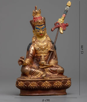 Guru Padmasambhava Statue for Meditation and Ritual | Tibetan Lotus Born, Guru Rinpoche