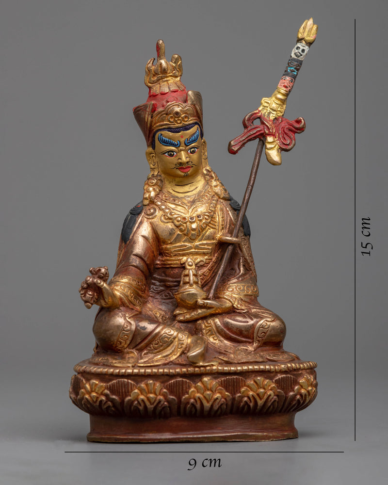 Guru Padmasambhava Statue for Meditation and Ritual | Tibetan Lotus Born, Guru Rinpoche