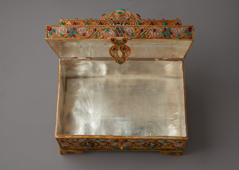 Tibetan Meditation Box | Handcrafted Spiritual Practice Tool