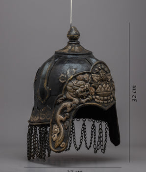 The Heritage Handmade Crown | An Artistic Marvel Made of Iron Brass and Silver