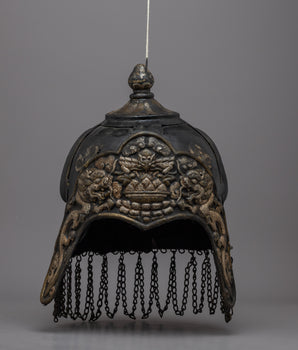 The Heritage Handmade Crown | An Artistic Marvel Made of Iron Brass and Silver