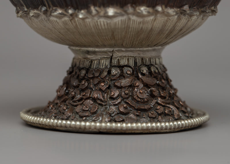 Buddhist Copper Pot | Beautiful Handmade Buddhist Dhupur