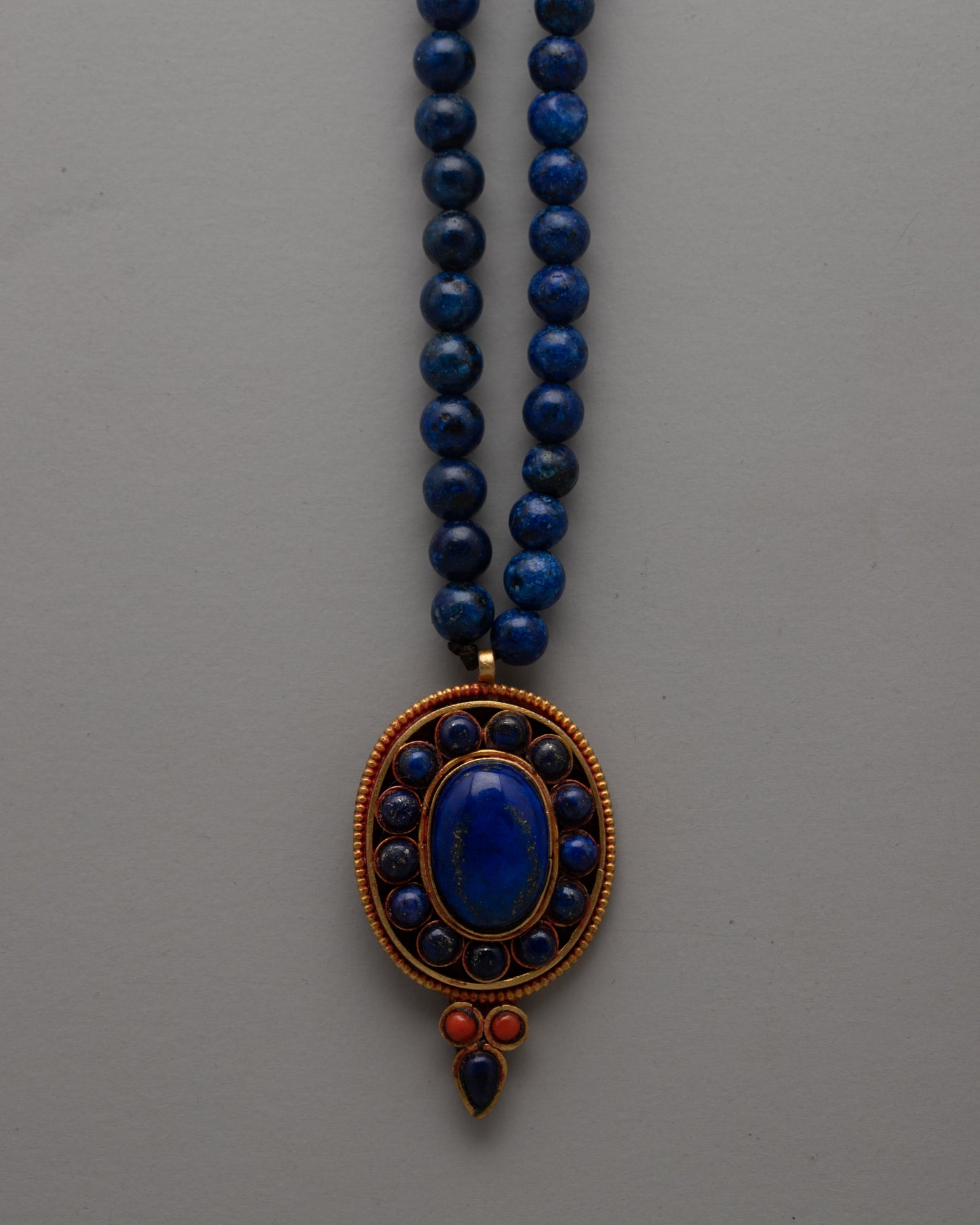 Lapis Lazuli Beads Necklace | Perfect for Effortless Sophistication and Cosmic Charm