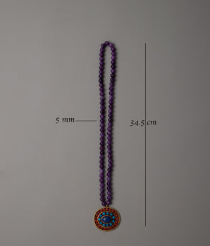Amethyst Necklace Beads | Radiating Spiritual Serenity and Sophisticated Elegance