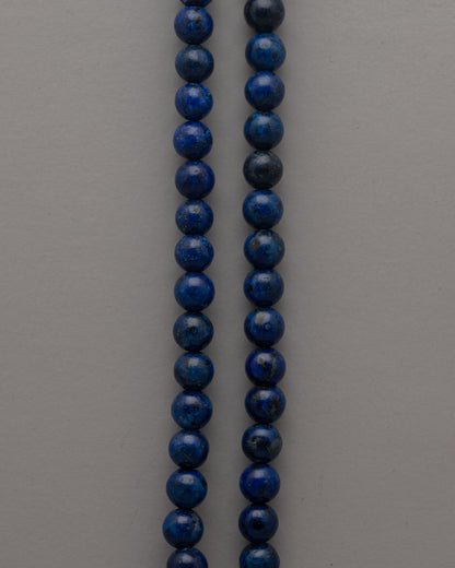 Lapis Lazuli Bead Necklace |  Bead Necklace for Timeless Sophistication