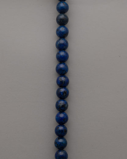 Lapis Lazuli Bead Necklace |  Bead Necklace for Timeless Sophistication