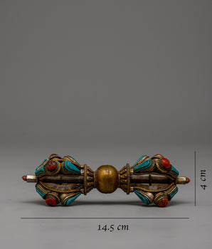 Tibetan Amulet Vajra | Protective Thunderbolt Symbolizing Spiritual Power