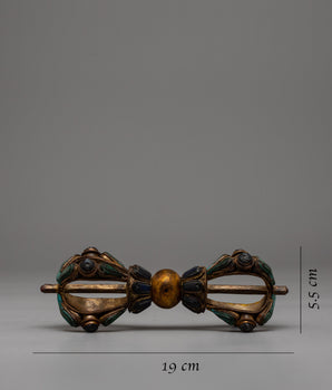 Copper Tibet Vajra | Thunderbolt from Nepal