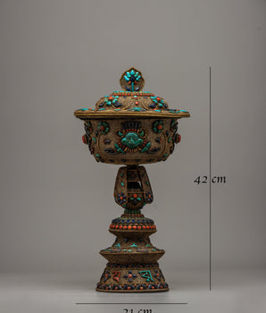 The Butter Lamp Set | Illuminating Your Sacred Space with Timeless Radiance