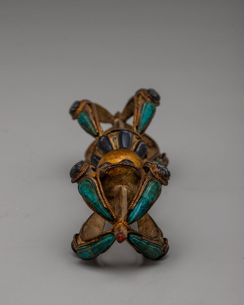 Copper Tibet Vajra | Thunderbolt from Nepal