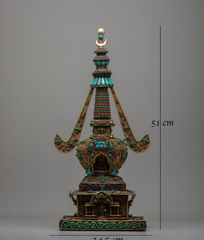 Premium Stupa Big Statue | Monument of Spiritual Significance and Sacred Presence