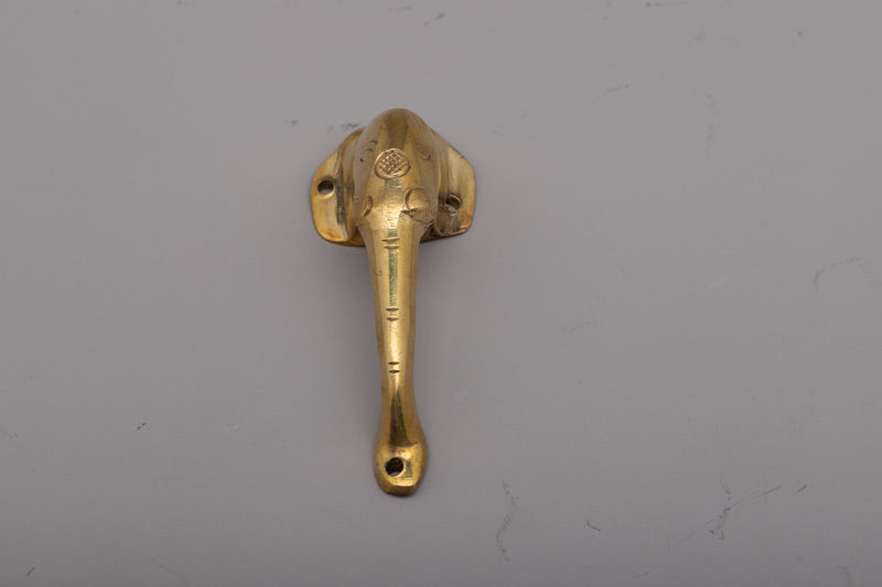 Elephant Brass Shower Door Handle | Experience Luxury and Exotic Charm in Your Doors