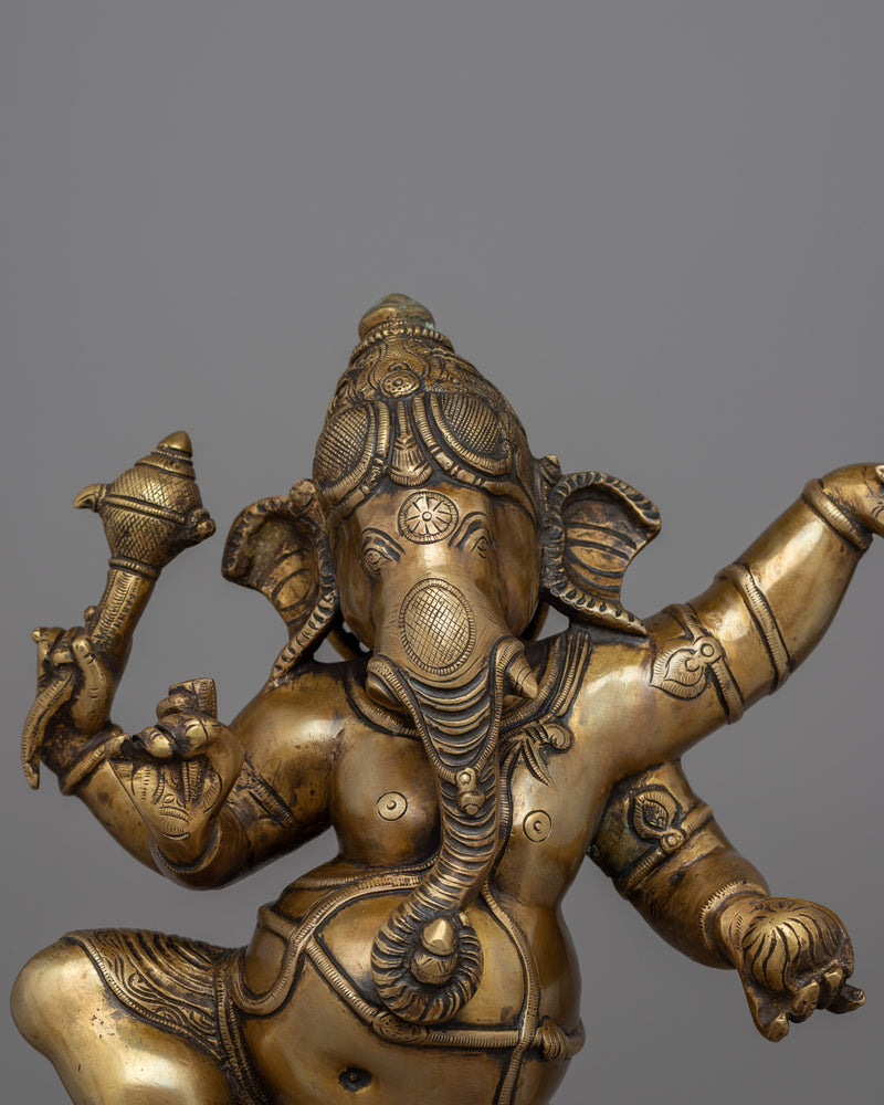Royal Ganesha Statue | Blessings of Wealth and Fortune