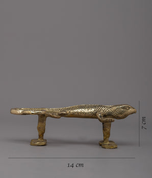 Lizard Door Handle Set for a Unique and Inspiring Home Entrance
