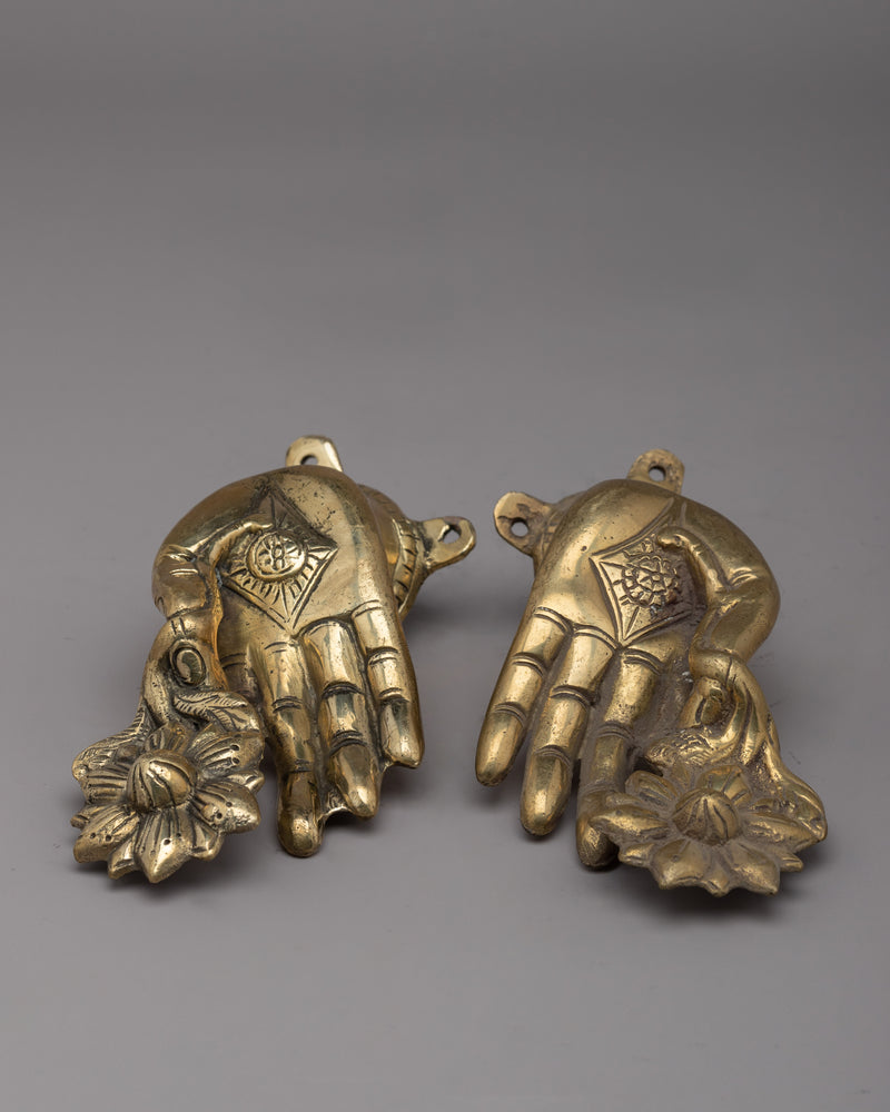 Mudra Hand Statues Set