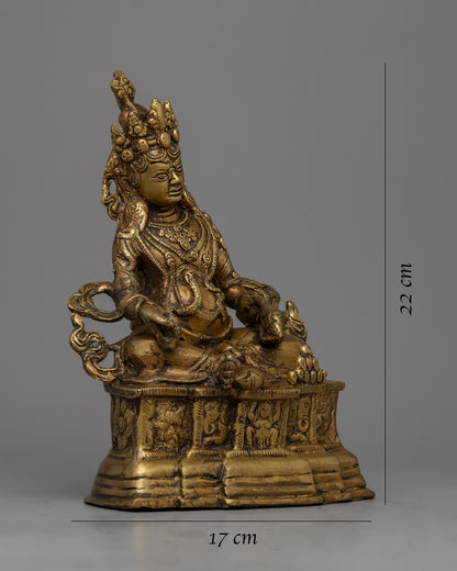 Dzambhala Kuber Statue | Tibetan God of Wealth and Prosperity