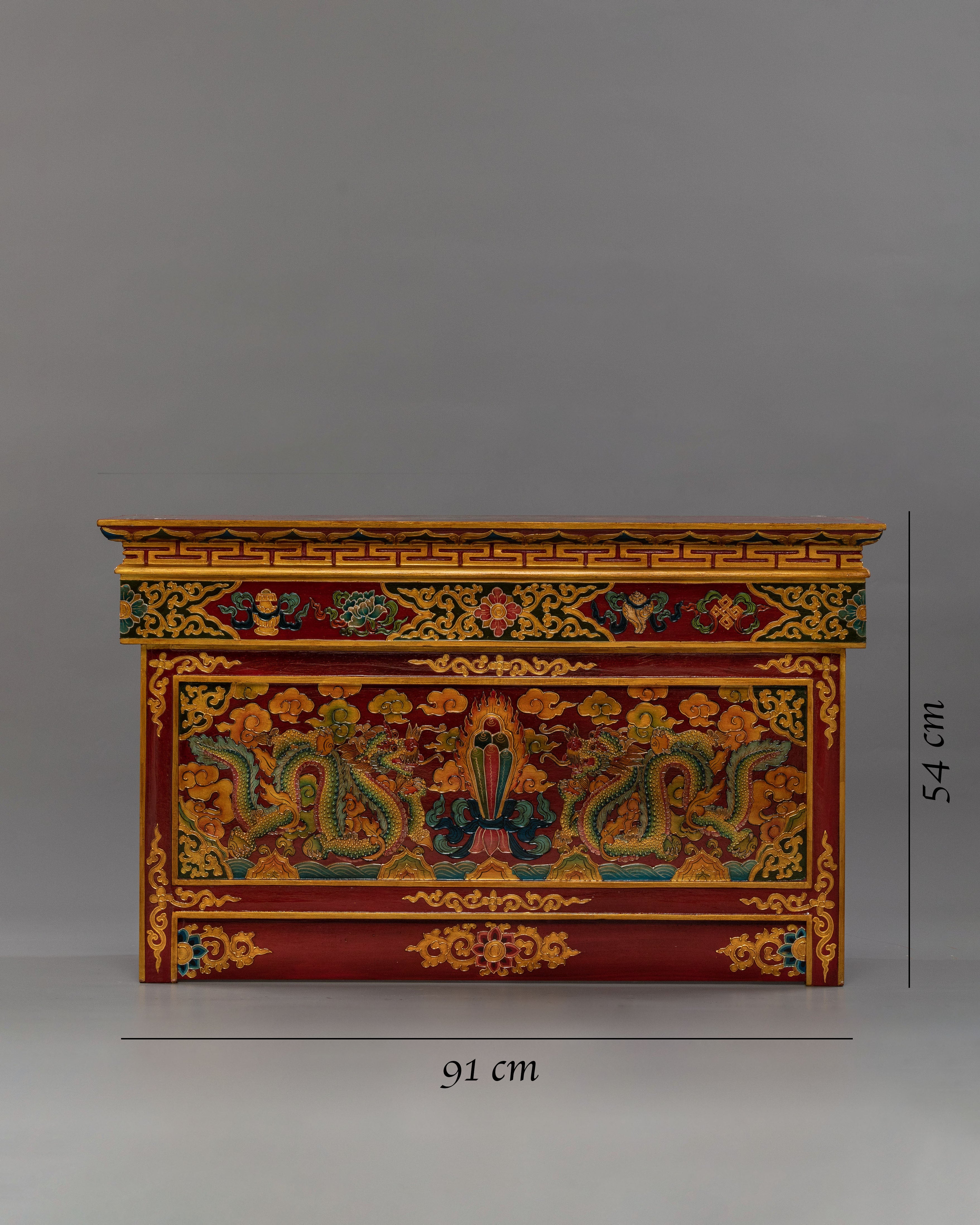 Tibetan Folding Table | Handmade Himalayan Art