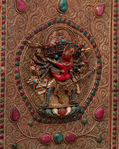 Chakrasamvara Wall Hanging | Elevate Your Wall for Spiritual Spaces