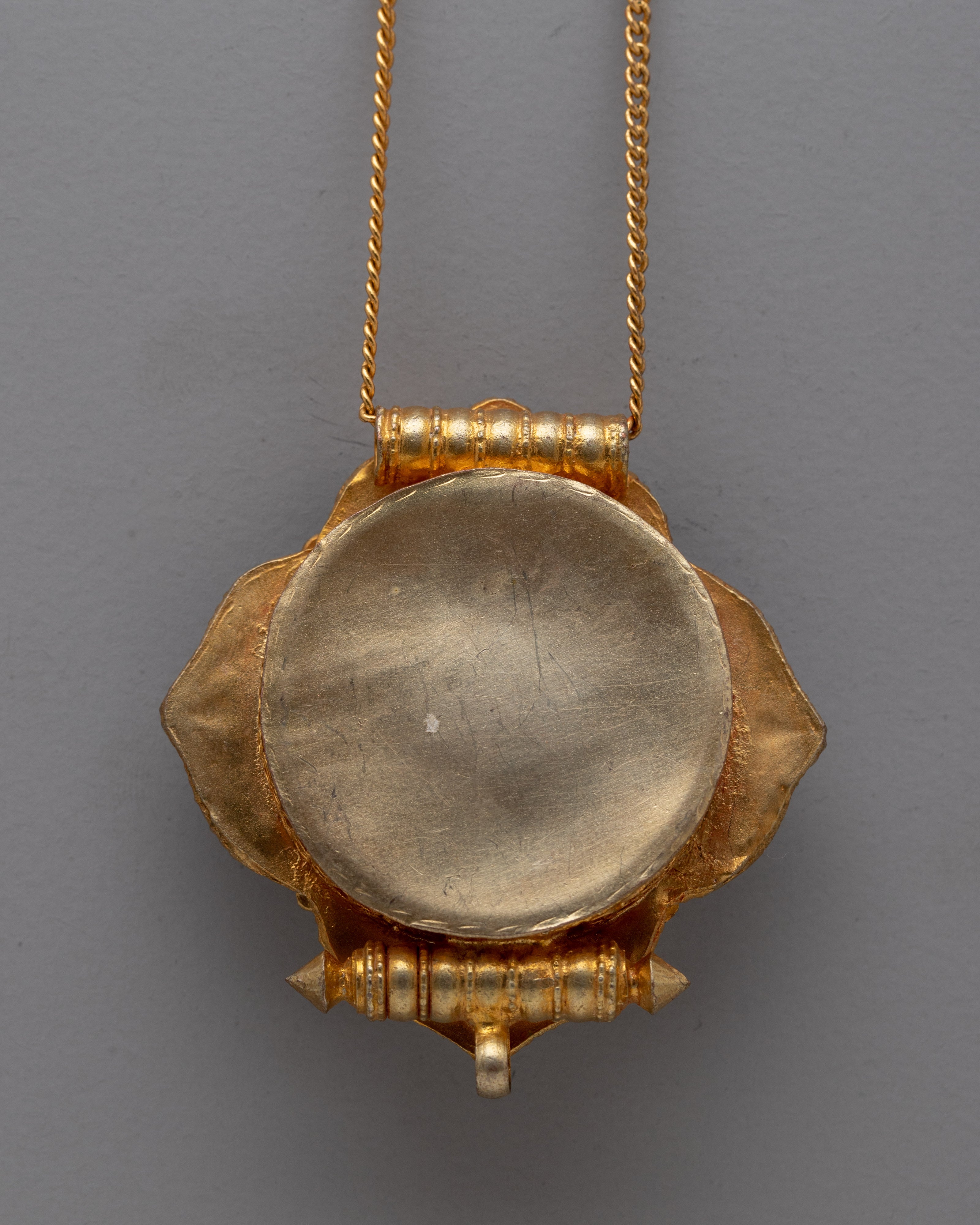 Tibetan Ghau Box Locket | Traditional Buddhist Prayer Amulet