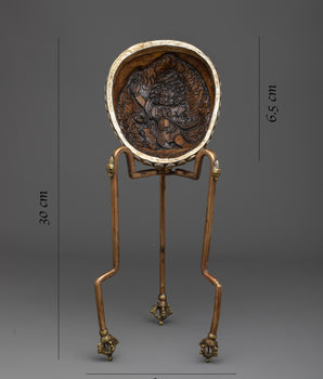 Kapala With Stand | Sacred Vessel of Spiritual Transformation and Wisdom