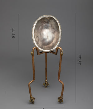 Kapala Copper Stand | Tantric Offering Bowls