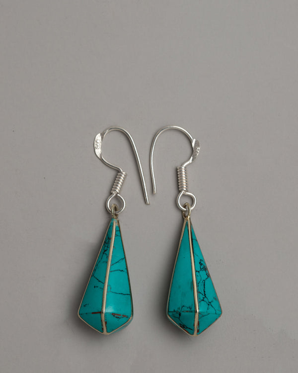 Turquoise Earrings Dangle