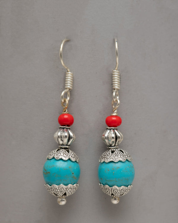 Dangle Turquoise Earrings