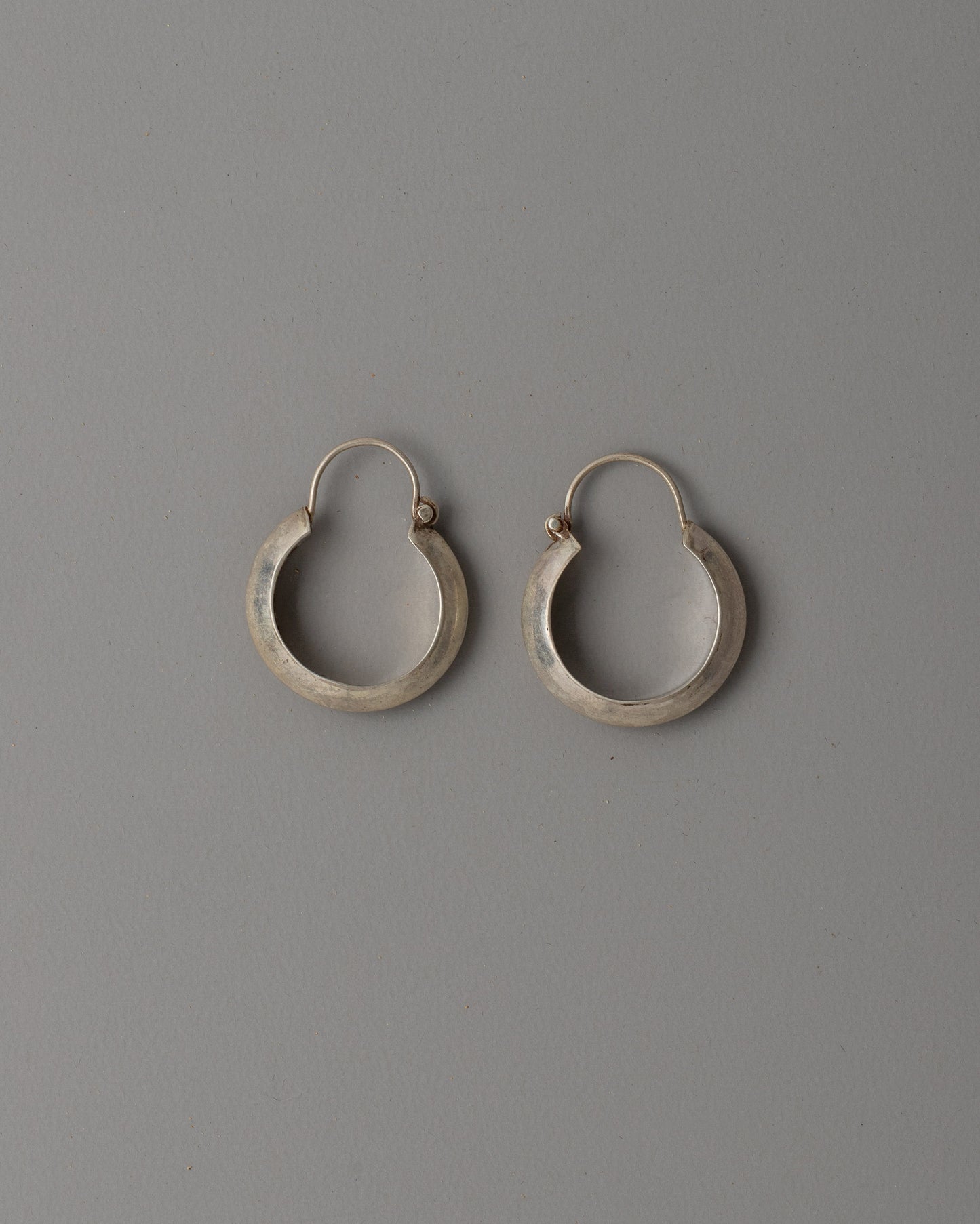 92.5% Silver Small Hoop Earrings