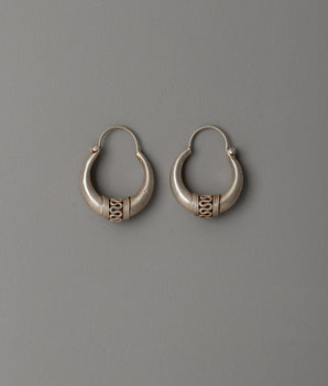 Silver Decorative Earrings