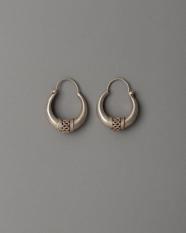 Silver Decorative Earrings