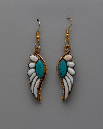 Angel Wing Earrings Set