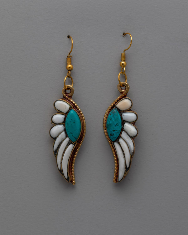 Angel Wing Earrings Set