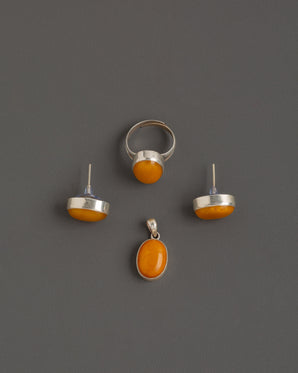 Silver Jewelry Set