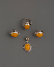 Tibetan Silver Jewelry Set