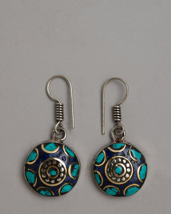 Women's Turquoise Earrings Set