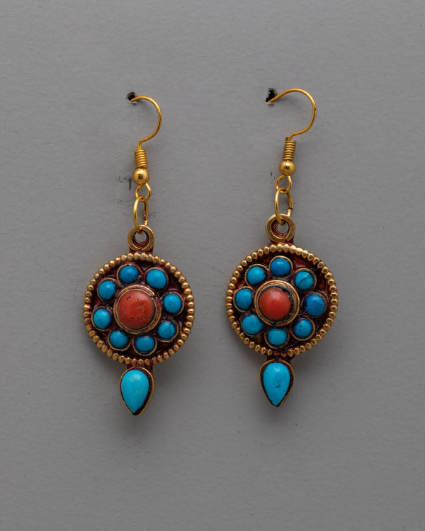 Turquoise Earring Set