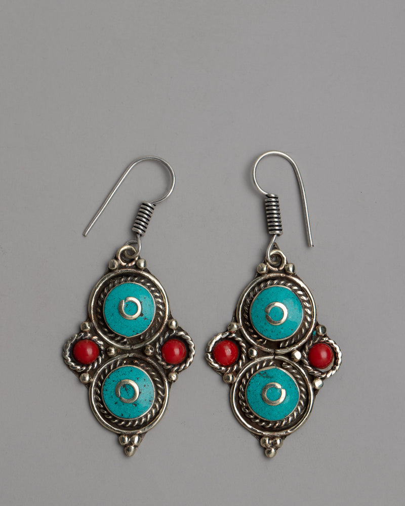 Turquoise Dangle Earrings