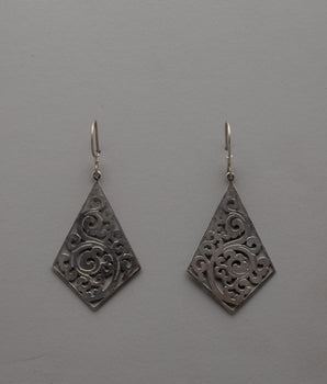 Silver Ear Rings Set